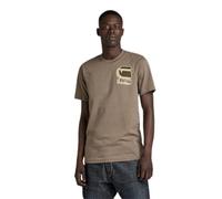 G-star Shadow Slim Short Sleeve T-shirt Brown S Man