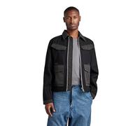 G-Star Men's Short Wool Jacket, Black (dk black D22002-B965-6484), S