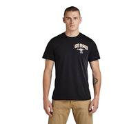 G-STAR Men's Skeleton Dog Chest Graphic Slim T-Shirt T-Shirts