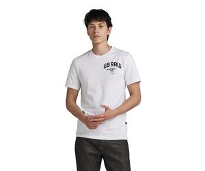 G-STAR Men's Skeleton Dog Chest Graphic Slim T-Shirt T-Shirts