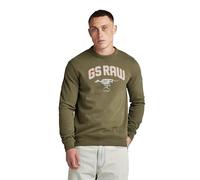 G-STAR Men's Skeleton Dog Graphic Sweater Sweatshirt