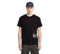 G-STAR Men's Sprayed Size R T T-Shirt, Black (Dk Black D26819-d976-6484), M
