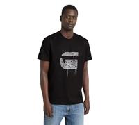 G-Star Men's Stitch Burger T-Shirt, Black (dk black D25674-C336-6484), XXL