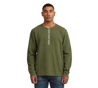G-Star Men's Structured Tweeter Grandad T-Shirt T-Shirt