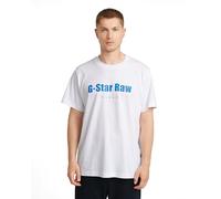 Symbols Print Loose T-Shirt - White - Men L