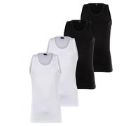 G-STAR Men's Tank Tops 4-Pack - Base Tank Top, Round Neck, Cotton, Solid...