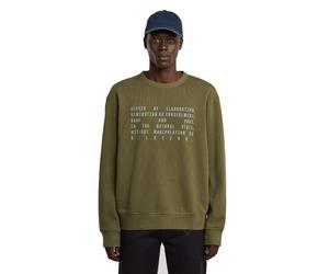 G-STAR Men's Text Graphic R Sw Sweater (pack of 1)