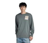 G-Star Men's Tile back gr loose r t ls, Grey (graphite D23996-C812-996), M
