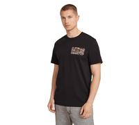 G-Star Men's Topography Chest Graphic Slim T-Shirt, Black (dk black D25146-C506-6484), S