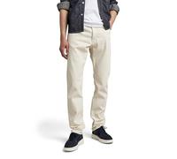 G-Star Men's Triple A Regular Straight Jeans, Beige (ecru D19161-D300-159), 33W / 34L