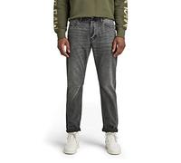 G-Star Men's Triple A Regular Straight Jeans, Grey (worn in tin restored D19161-C526-C944), 28W / 30L