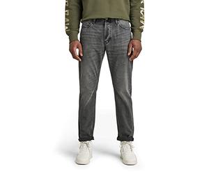 G-Star Men's Triple A Regular Straight Jeans, Grey (worn in tin restored D19161-C526-C944), 28W / 30L