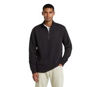 G-STAR Men's Tweeter Half Zip ls, Size: XL, Color Black