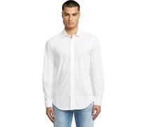G-star Uniform Slim Long Sleeve Shirt White XL Men