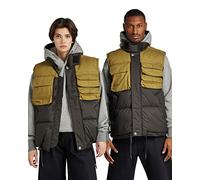 G-Star Men's Unisex Attac Utility PM Vest, Black (dk black D22493-D199-6484), L