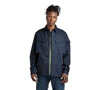 G-Star Men's Unisex Mysterious Overshirt, Blue (salute D21982-D190-C742), S