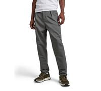 G-STAR Men's Unisex Pleated Chino Relaxed Pants, Grey (granite D20147-C657-1468), 28W / 30L