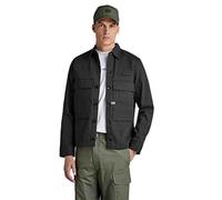 G-Star Men's Unisex Pocketony Service Overshirt, Blue (raw denim D22115-D189-001), S