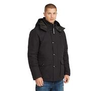 Vodan Padded Hooded Jacket - Black - Men L