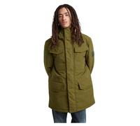 G-Star Men's Vodan Padded Hooded Parka, Green (dark olive D25381-D419-C744), XL