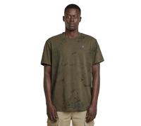 G-Star Men's Wash Allover T-Shirt, Multicolour (shadow olive concrete D25973-C338-H343), M