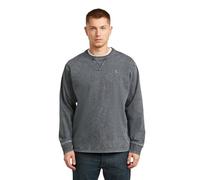 G-STAR Men's Washed Hb R Sw Sweater