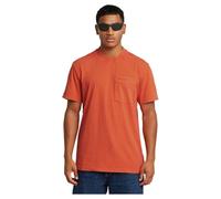 Washed Pocket T-Shirt - Red - Men XL