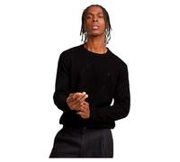 G-Star Men's Zig-Zag Structure Knitted Sweater, Black (dk black D25108-C259-6484), XS