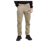 Zip Cargo Pants 3D Tapered - Beige - Men 34-30