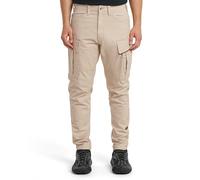 G-STAR Men's Zip Pocket 3D Skinny Cargohose 2.0 Pants, Beige, 34 W/32 L