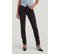 Midge Slim Straight Chino - Black - Women 26-32