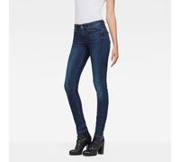 G-star Midge Zip Mid Waist Skinny Jeans Blue 25 / 32 Women