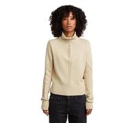 G-star Milano Half Zip Sweater Beige M Woman