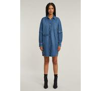 Modular Shirt Dress - Medium blue - Women M