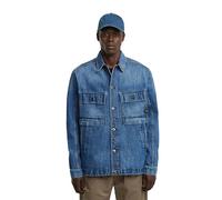 Mosa Overshirt - Dark blue - Men L