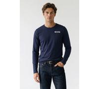 G-Star Old Skool Gr R T Ls Sartho Blue size S | Longsleeves Outlet | Men | Blue