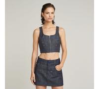 G-STAR Origins Selvedge Corset - Dark blue - Women S