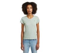 G-star Overdyed Eyben Short Sleeve V Neck T-shirt Green M Woman