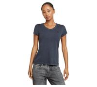 G-Star T-shirt Overdyed Eyben Slim 2.0 – Short Sleeve V Neck – Grey S Women
