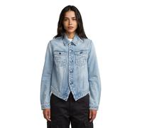 G-star Pitched Denim Jacket Blue S Woman