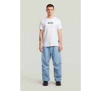 Pleated Denim Jeans - Light blue - Men 33-32