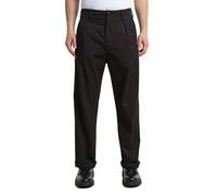 Pleated Chino Relaxed - Black - Men 31-32