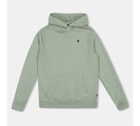 G Star Raw Boys G Hooded Neck Long Sleeve Kangaroo Pocket Sweater in Gs Mercury - Grey - Size 8Y