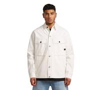 G-Star Raw C.V. Men's Mosa Overshirt, White (Ecru D26462-E506-159), S
