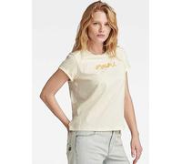 G-Star RAW Crew Neck T-Shirt Antique White