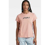 G-Star RAW Crew Neck T-Shirt Peach