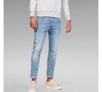 G-Star RAW D-Staq Jeans Mens Elto 5 Pocket Slim BNWT RRP £130 Light Indigo Aged