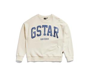 G-STAR RAW Girl's Kids Cropped Sweater Raw Denim