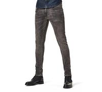 G-Star RAW Mens 3301 Skinny Jeans - Black Cotton - Size 30W/32L