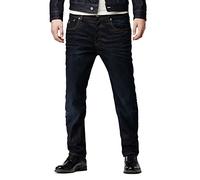 G-STAR RAW Men's 3301 Straight Classic Jeans, Indigo Aged 4639-5056, 28W / 32L